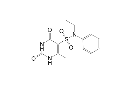 N-ethyl-6-methyl-2,4-dioxo-N-phenyl-1,2,3,4-tetrahydro-5-pyrimidinesulfonamide