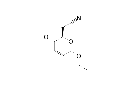 ETHYL-2,3,6-TRIDEOXY-ALPHA-D-ERYTHRO-HEPT-2-ENOPYRANURONONITRILE