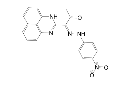 2-[N-(4-Nitrophenyl)-2-oxo-propanehydrazonoyl]-1H-perimidine