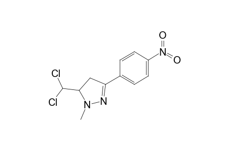 5-Dichloromethyl-1-methyl-3-(4-nitrophenyl)-2-pyrazoline