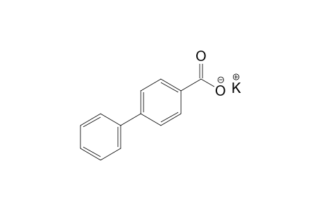 4-biphenylcarboxylic acid, potassium salt