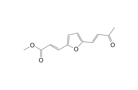 (E)-3-[5-[(E)-3-ketobut-1-enyl]-2-furyl]acrylic acid methyl ester