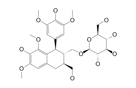 (+)-LYONIRESINOL-3-ALPHA-O-BETA-D-GLUCOPYRANOSIDE