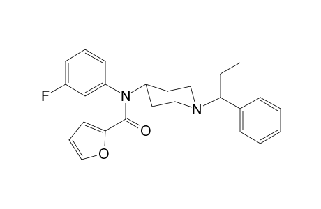 N-3-Fluorophenyl-N-[1-(1-phenylpropyl)piperidin-4-yl]furan-2-carboxamide