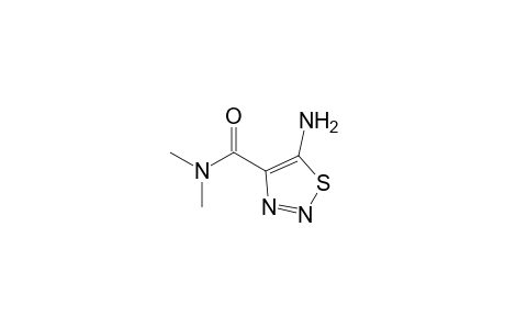 5-Amino-N,N-dimethyl-1,2,3-thiadiazole-4-carboxamide