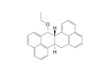 Dibenzo[de,mn]naphthacene, 7-ethoxy-7,7a,14,14a-tetrahydro-, (7.alpha.,7a.beta.,14a.alpha.)-(.+-.)-