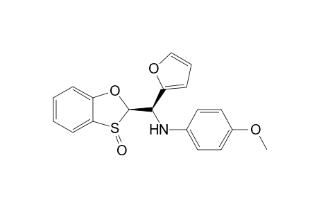 (2R,Ss)-2-[(1R)-1-Furyl-1-(4-methoxyphenylamino)methyl]-1,3-benzoxathiole-3(2H)-oxide