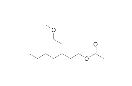 Acetic acid, 3-(2-methoxyethyl)heptyl ester