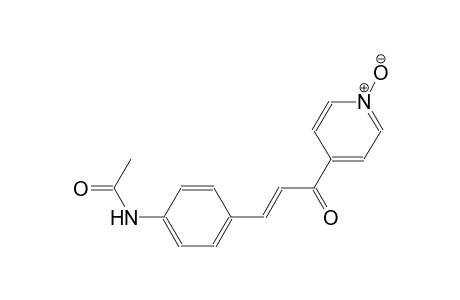 N-{4-[(1E)-3-(1-oxido-4-pyridinyl)-3-oxo-1-propenyl]phenyl}acetamide