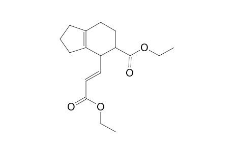 Ethyl 4-[(E)-2-ethoxycarbonylvinyl]-2,3,4.alpha.,5.alpha.,6,7-hexahydroindene-5-carboxylate