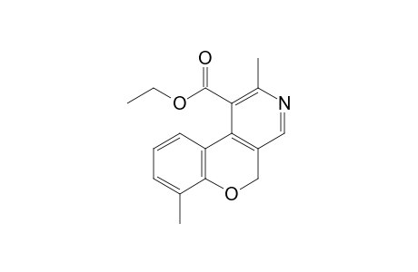 Ethyl 2,7-dimethyl-5H-chromeno[3,4-c]pyridine-1-carboxylate