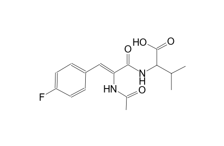 valine, N-[(2Z)-2-(acetylamino)-3-(4-fluorophenyl)-1-oxo-2-propenyl]-