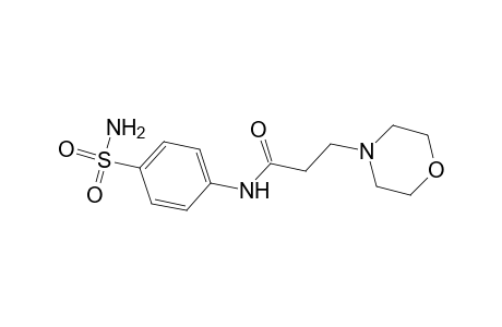 N-[4-(Aminosulfonyl)phenyl]-3-(4-morpholinyl)propanamide