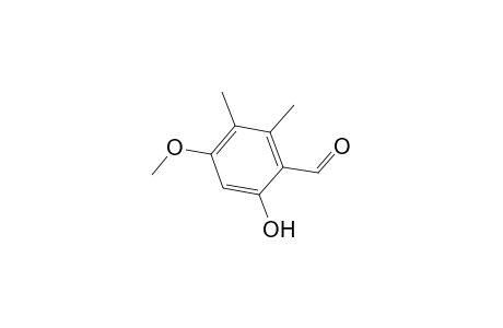 Benzaldehyde, 6-hydroxy-4-methoxy-2,3-dimethyl-