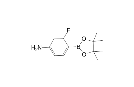 3-Fluoro-4-(4,4,5,5-tetramethyl-1,3,2-dioxaborolan-2-yl)aniline