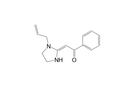 (2E)-1-phenyl-2-(1-prop-2-enyl-2-imidazolidinylidene)ethanone