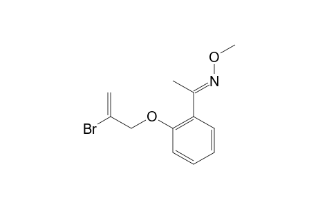 2-(2-BROMOALLYLOXY)-PHENYL-METHYL-KETONE-O-METHYLOXIME;MAJOR-ISOMER