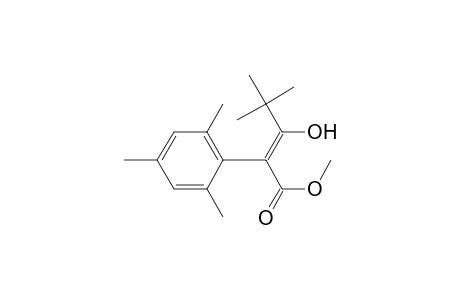 Methyl (Z)-3-hydroxy-4,4-dimethyl-2-(2,4,6-trimethylphenyl)-2-pentenoate