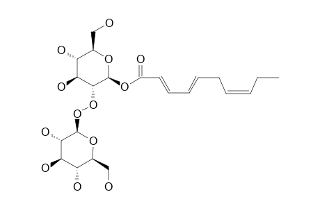 (2E,4E,7Z)-DECA-2,4,7-TRIENOATE-2-O-BETA-D-GLUCOPYRANOSYL-BETA-D-GLUCOPYRANOSIDE