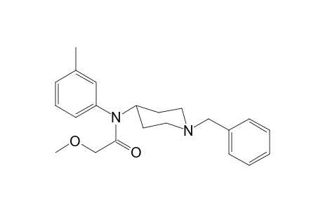 N-(1-Benzylpiperidin-4-yl)-2-methoxy-N-3-methylphenylacetamide