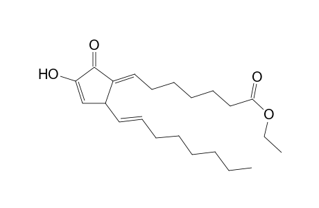 .delta.(7)-10-Hydroxy-15-deoxy -Prostaglandin A1 ethyl ester