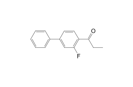 1-[3-Fluoro-(1,1'-biphenyl)]-4-yl]-1-propanone
