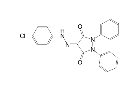 3,4,5-pyrazolidinetrione, 1,2-diphenyl-, 4-[(4-chlorophenyl)hydrazone]