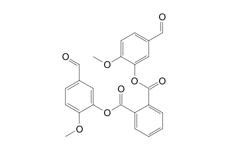 1,2-benzenedicarboxylic acid bis(5-formyl-2-methoxyphenyl)ester