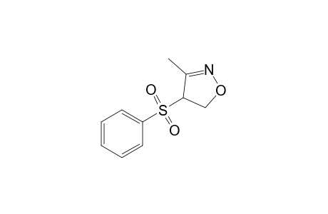 3-Methyl-4-(phenylsulfonyl)-4,5-dihydro-1,2-oxazole