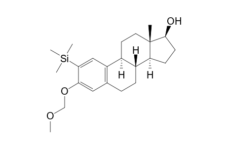 Estra-1,3,5(10)-trien-17-ol, 3-(methoxymethoxy)-2-(trimethylsilyl)-, (17.beta.)-