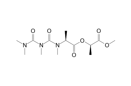 Methyl N-methyl-N-trimethylallophanoyl-L-alanyl-D-lactate
