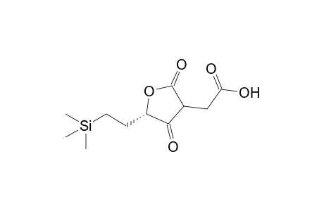 (5S)-5-Trimethylsilylethylcarboxymethyldihydrofuran-2,4-dione