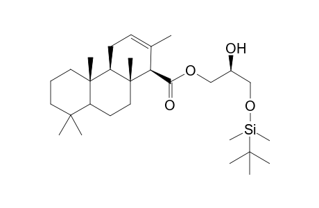 (-)-ent-Isocapalic acid 1-Acyl-3-(t-butyldimethylsilyl)glycerol ester