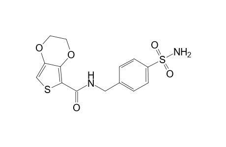 N-(4-sulfamoylbenzyl)-2,3-dihydrothieno[3,4-b][1,4]dioxin-5-carboxamide