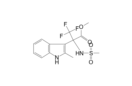Methyl 3,3,3-trifluoro-2-(2-methyl-1H-indol-3-yl)-2-[(methylsulfonyl)amino]propanoate