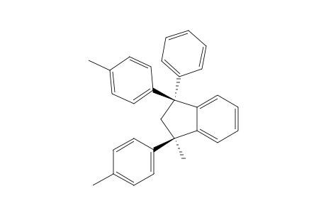 1-Methyl-3-phenyl-1,3-bis(p-methylphenyl)indan