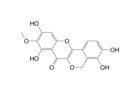 3,4,8,10-tetrahydroxy-9-methoxy-5H-isochromeno[4,3-b]chromen-7-one