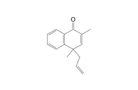 4-Allyl-2,4-dimethyl-4H-naphthalen-1-one