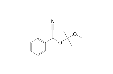 2-(2-methoxypropan-2-yloxy)-2-phenylacetonitrile