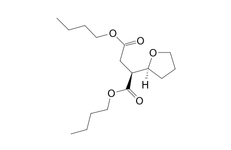 Syn-2-(Tetrahydro-2-furanyl) butanedioic acid 1,4-dibutyl ester