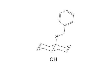 9.beta.-(Benzylthio)-10.alpha.-hydroxy-1,4,5,8,9,10-hexahydronaphthalene