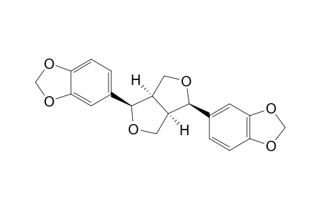 3,7-DIOXA-2,6-BIS-[3',4'-METHYLENEDIOXYPHENYL]-BICYCLO-[3.3.0]-OCTANE;EPIASARININ