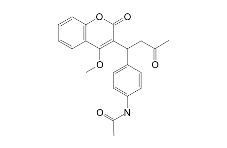 Acenocoumarol-M (acetamido-) ME