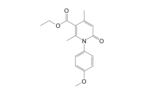 N-(4'-methoxyphenyl)-5-carbethoxy-4,6-dimethyl-1,2-dihydropyrid-2-one