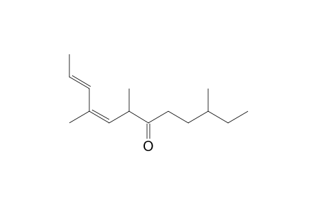 (8Z,10E)-3,7,9-Trimethyldodeca-8,10-dien-6-one