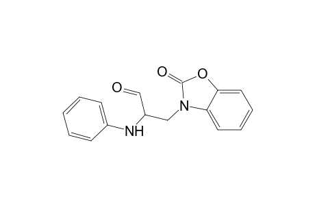 N-(.beta.-phenylamino-oxopropyl)benzoxazolone