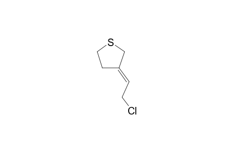 (E)- and (Z)-3-(2-chloroethylidene)tetrahydrothiophene
