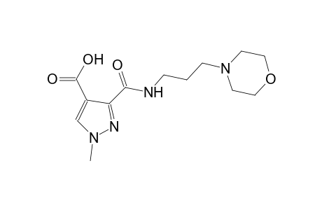 1H-pyrazole-4-carboxylic acid, 1-methyl-3-[[[3-(4-morpholinyl)propyl]amino]carbonyl]-