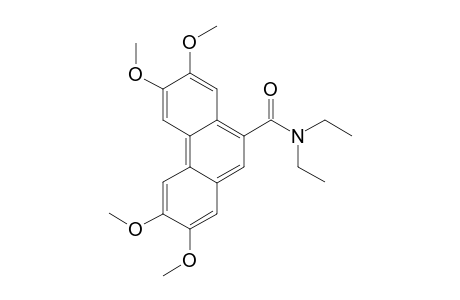 2,3,6,7-tetramethoxyphenanthrene-9-(N,N-Diethyl)carboxamide