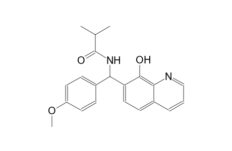 propanamide, N-[(8-hydroxy-7-quinolinyl)(4-methoxyphenyl)methyl]-2-methyl-